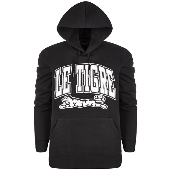 New! Le Tigre Fleece Hoodie Sweatshirt Men's L - Picture 4 of 5